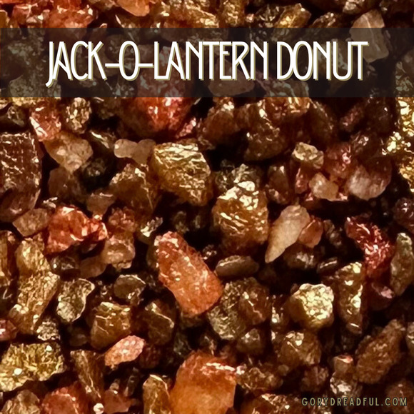 Jack-O-Lantern Donut Sizzling Room Salt Potpourri: Dulce Pumpkin Donut Scent - Picture 4 of 10